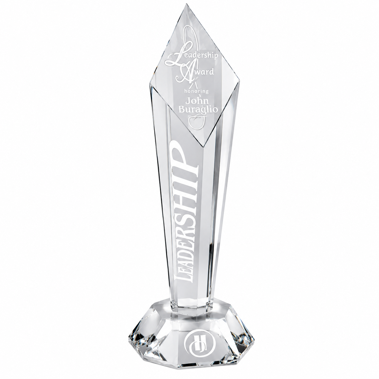 Personalized Centaurus Tower Crystal Award Trophy