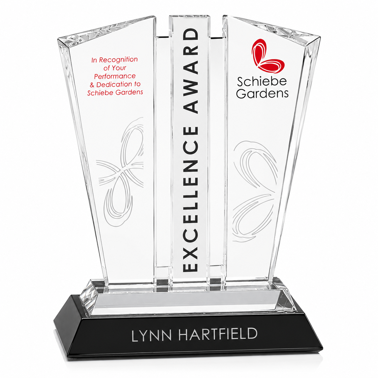 Personalized Aristocrat Crystal Award Trophy