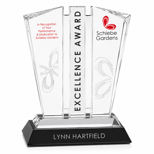 Personalized Aristocrat Crystal Award Trophy