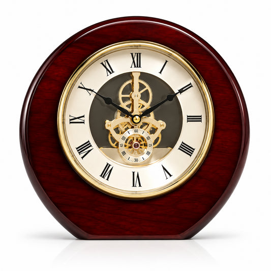 Literary Legacy | Personalized Literary Award Wood Clock