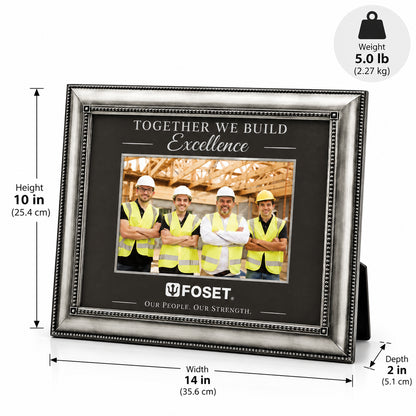 Team Tribute | Construction Team Photo Plaque Award