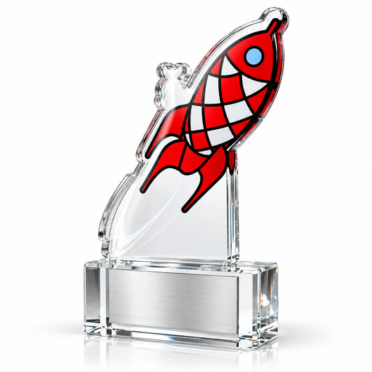 Rocket Ascent | Custom Hospitality Achievement Acrylic Award
