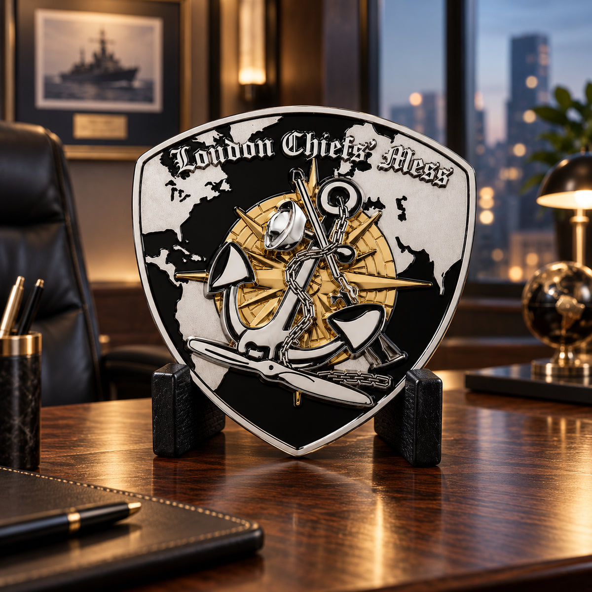 Custom Service Command | Personalized Military Challenge Coin for Command Recognition