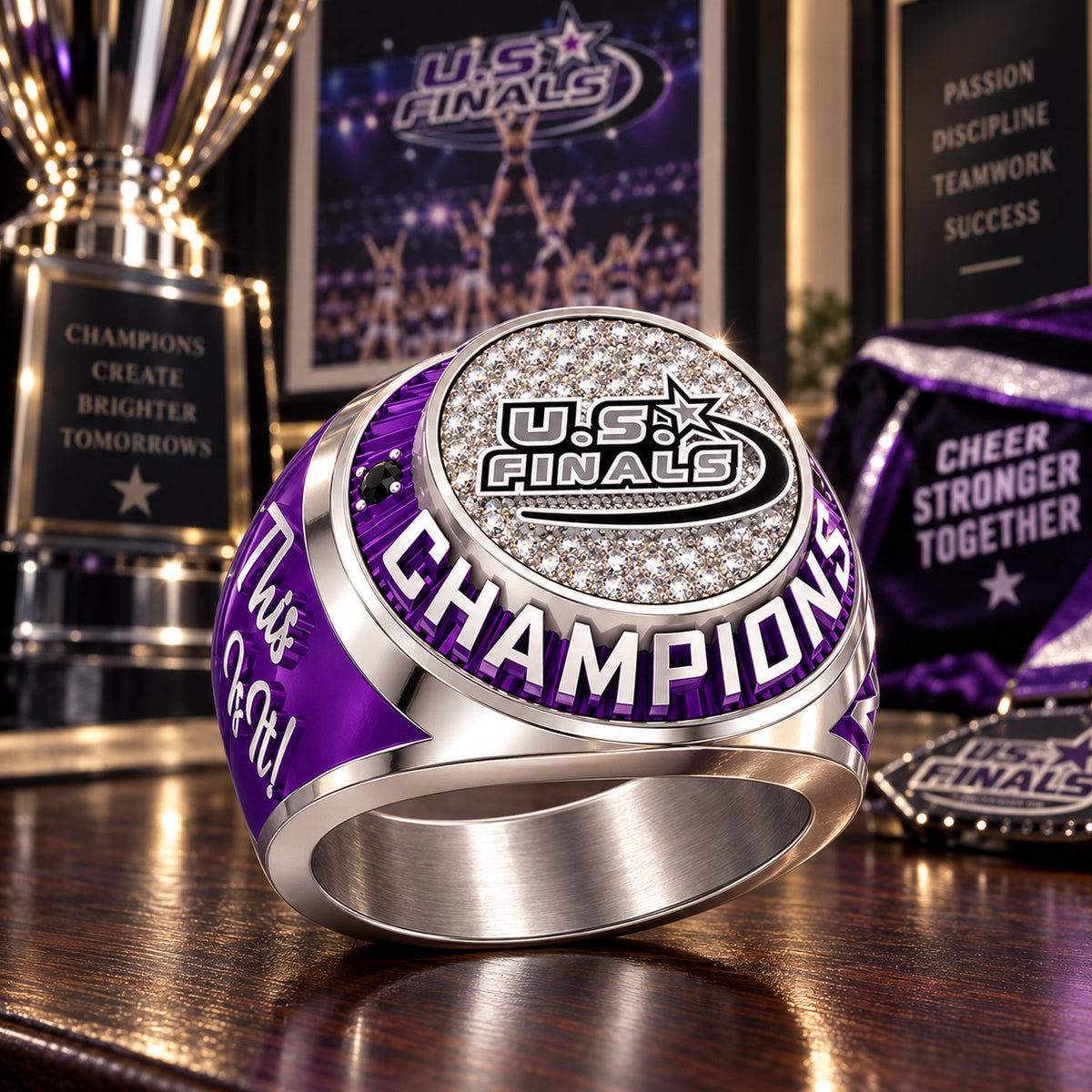 US Finals Champion | 2019-2026 Custom Award Ring
