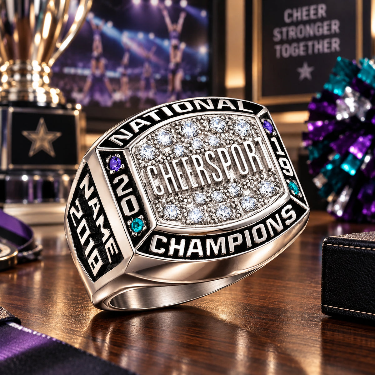 Cheersport Brave | 2017-2019 Championship Award Ring