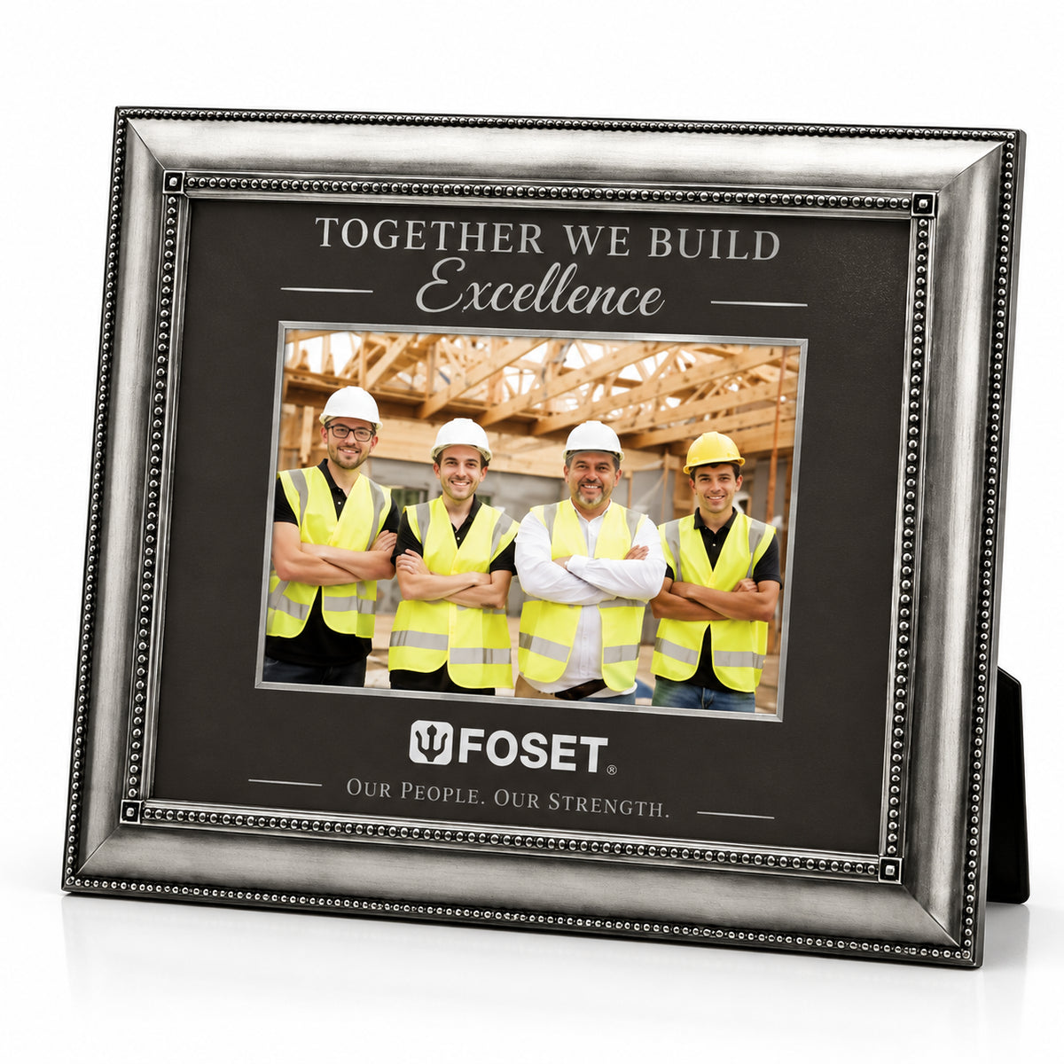 Team Tribute | Construction Team Photo Plaque Award