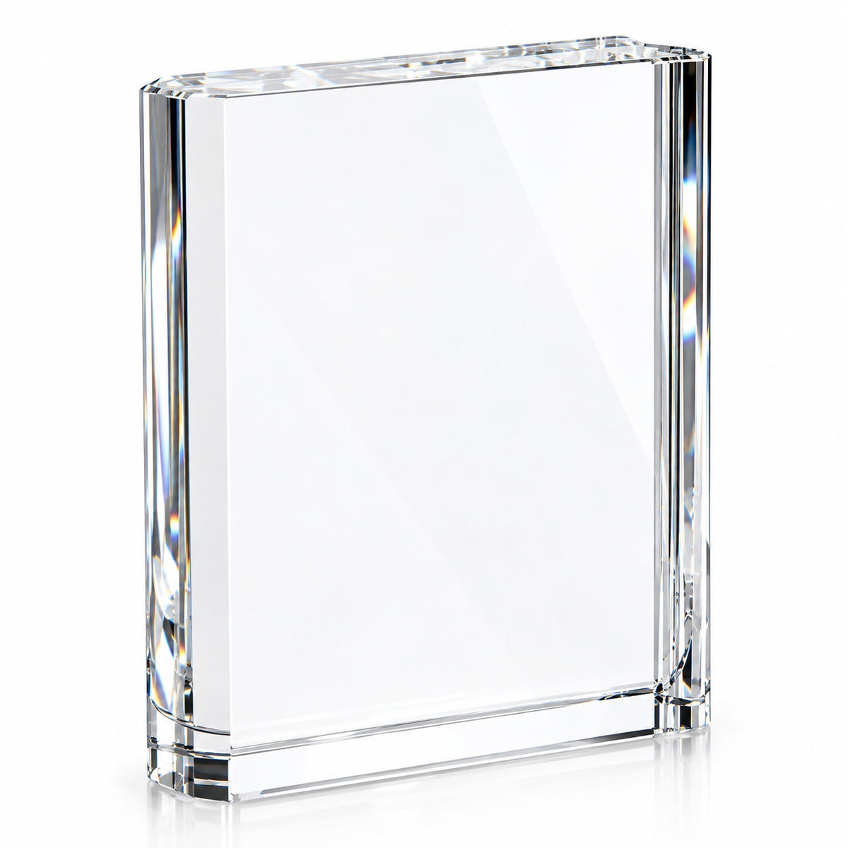 Crystal Book | Personalized Engraved Recognition Award