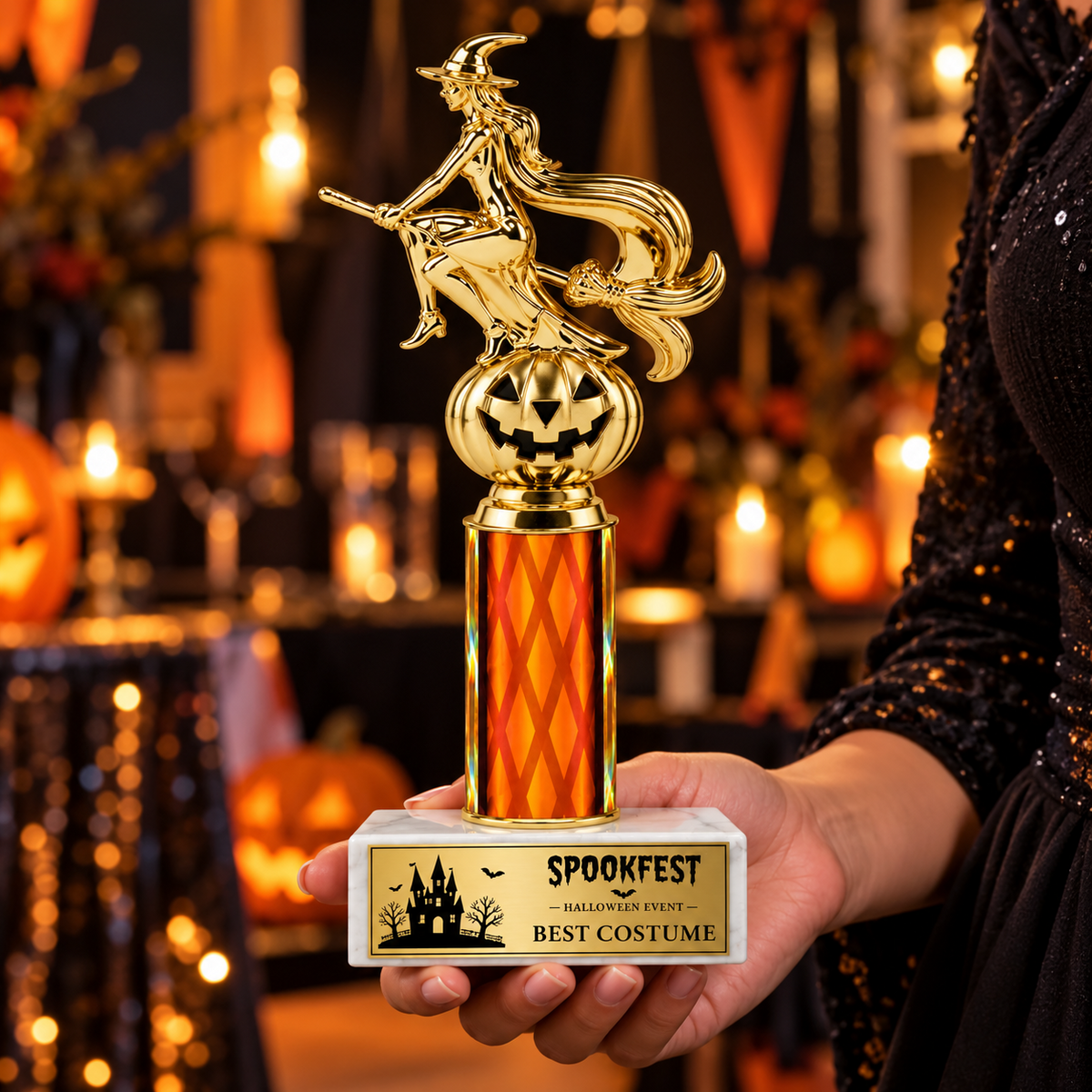 Pumpkin Spell | Customized Halloween Costume Championship Trophy