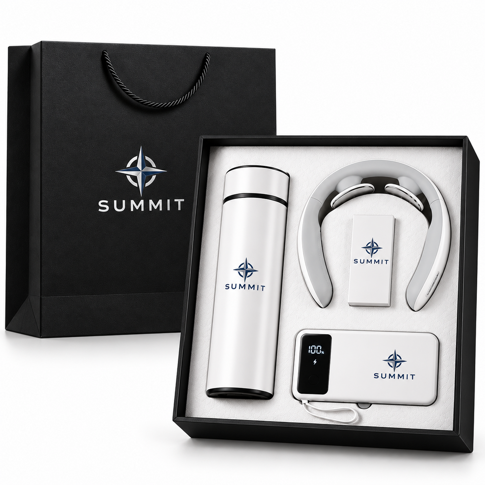 White Elevation | Customized Corporate Wellness Gift Box