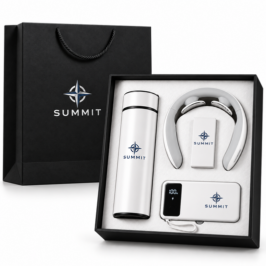 White Elevation | Customized Corporate Wellness Gift Box