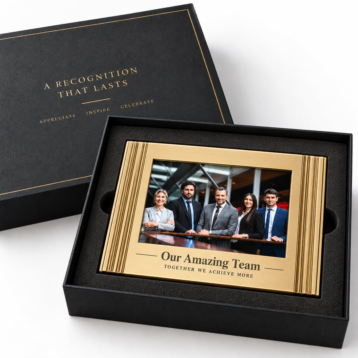 Leadership Portrait | Corporate Team Photo Frame Award