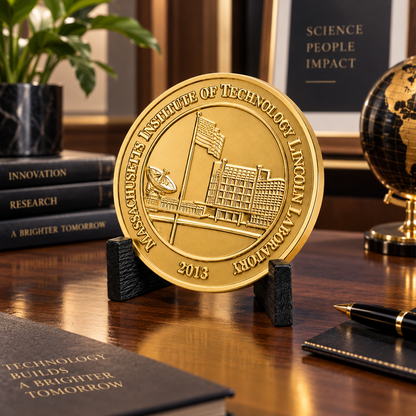 Gold Challenge | Satin Gold Executive Challenge Coin