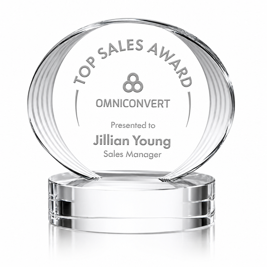 Sheraton Crystal Award – Employee Recognition Trophy