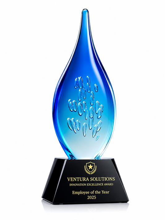 Apex Art Glass Award – Leadership Achievement Trophy