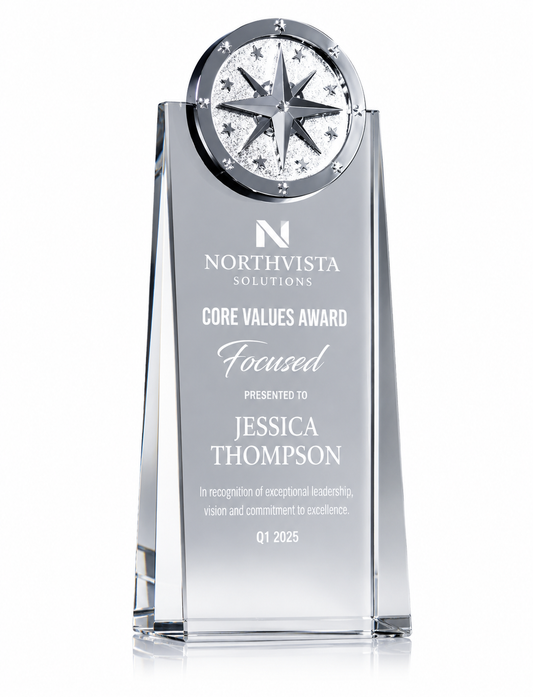 Navigator Crystal Award – Visionary Leadership Trophy