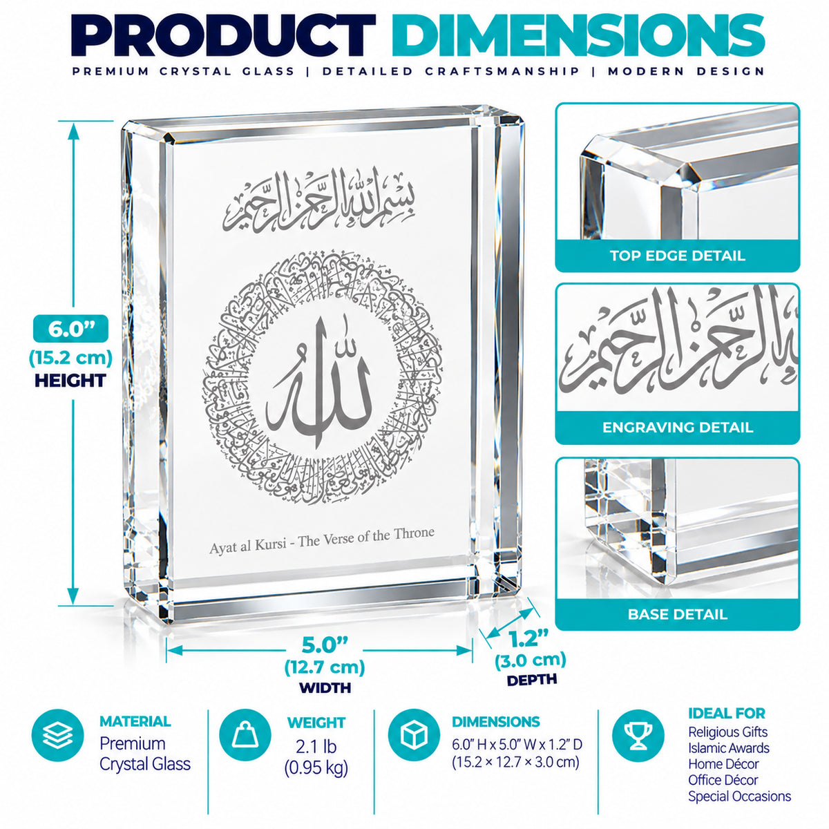 Block Crystal | Glass Awards for Professional Achievement