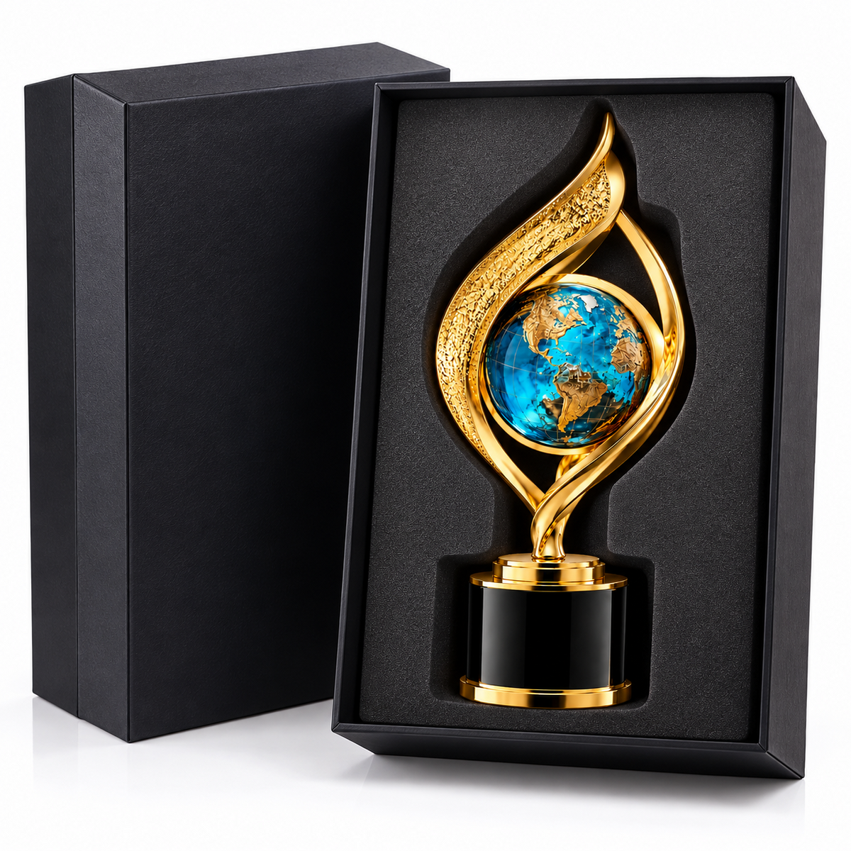 Leafbound Honor | Customized Team Recognition Metal Trophy