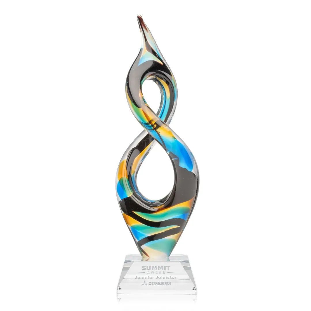 Cosenzo Infinity Art Glass Award - Customize Awards