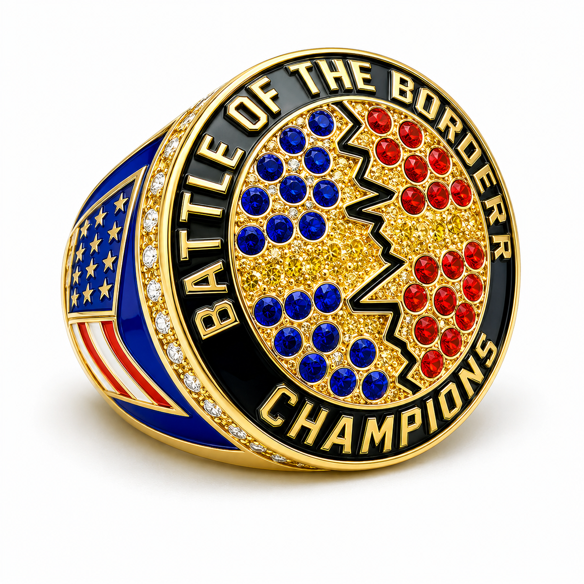 Border Wars Champion Ring Gold – Individueller Meisterschaftsring