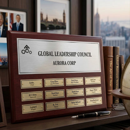 Crimson Stellar Commemorative plaque