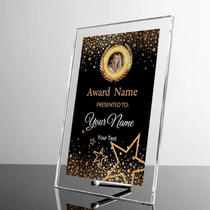 Custom Photo Acrylic Award
