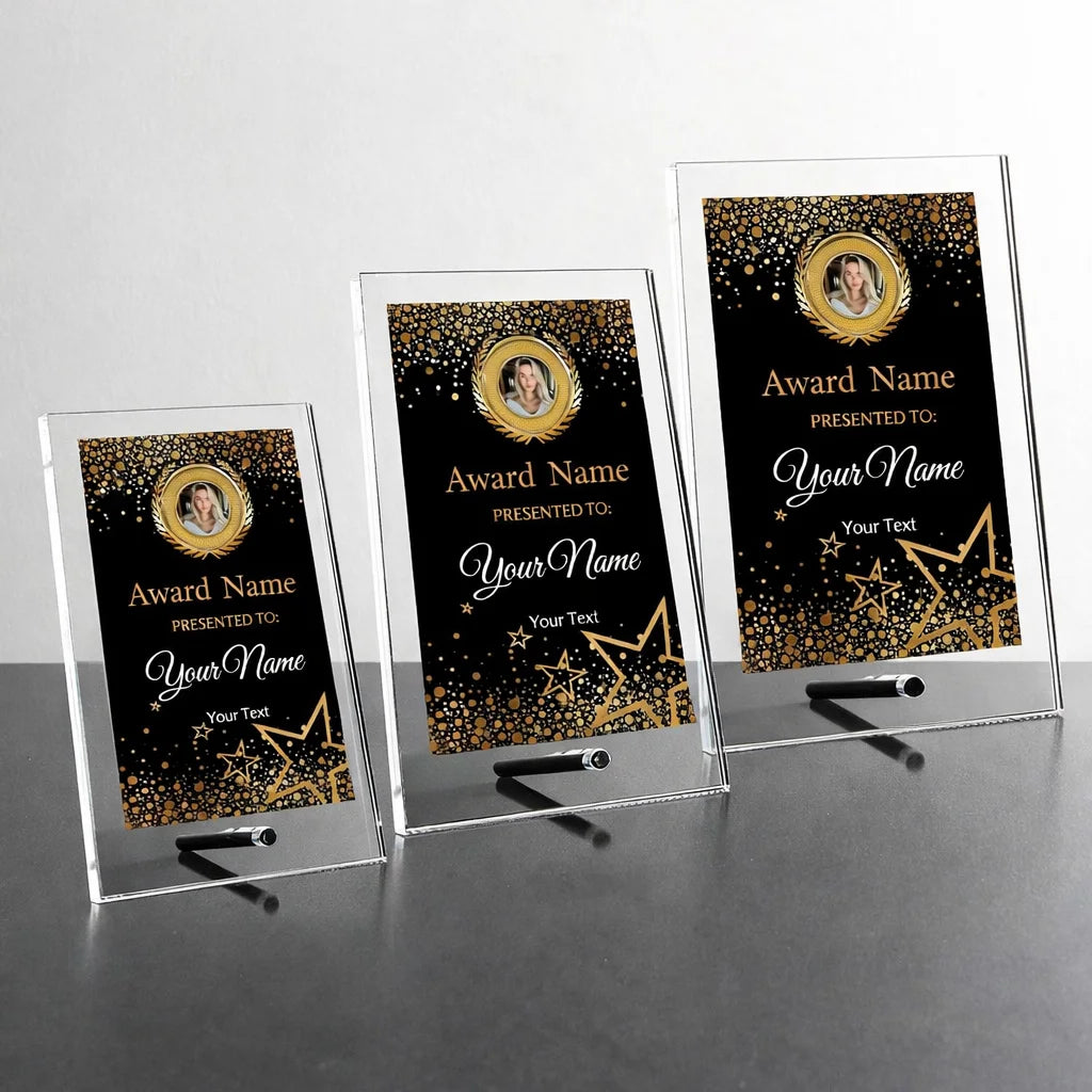 Custom Photo Acrylic Award