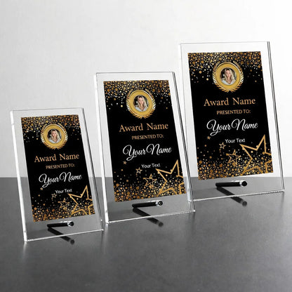 Custom Photo Acrylic Award