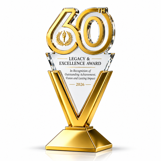 Golden Legacy | Custom 60th Anniversary Recognition Award