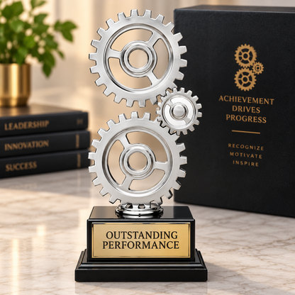 Synergy Gear | Gear-Inspired Award for Collaboration and Team Excellence