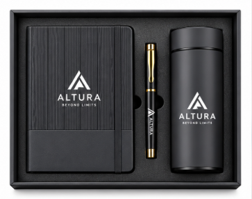Altura Executive Noir | Customized Black Corporate Gift Box