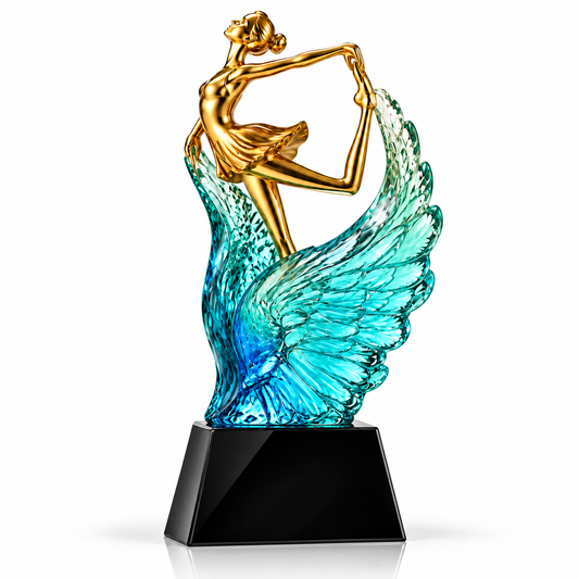 Compassion Tide | Custom Crystal Humanitarian Excellence Award