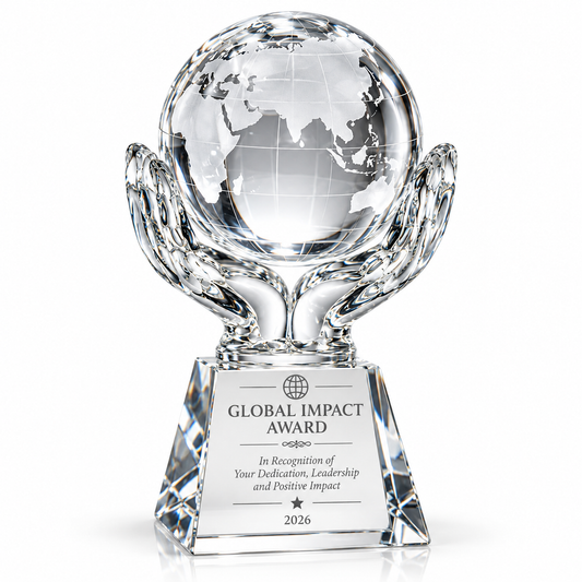sculpted Impact | Crystal Globe Achievement Award