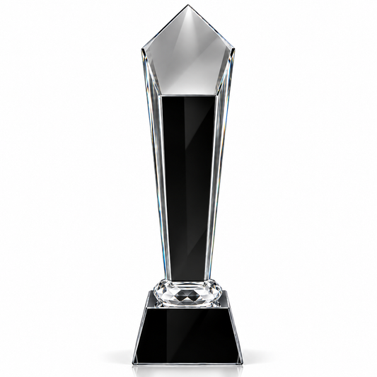 Community Pinnacle | Crystal Outstanding Service Award Trophy