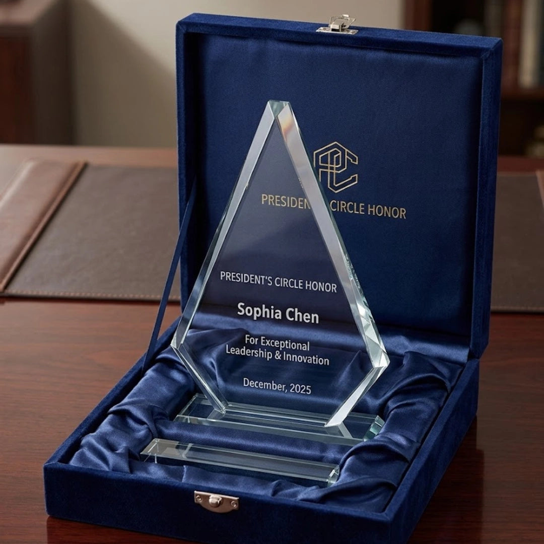 Jade Apex Diamond plaque award