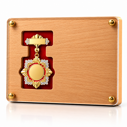 Digital Milestone | Custom Wood Technology Plaque Award