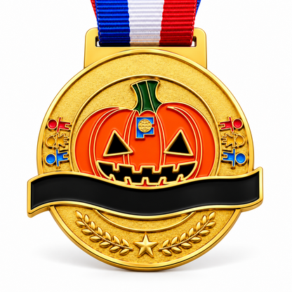 Pumpkin Victory | Customized Halloween Sports Day Medal
