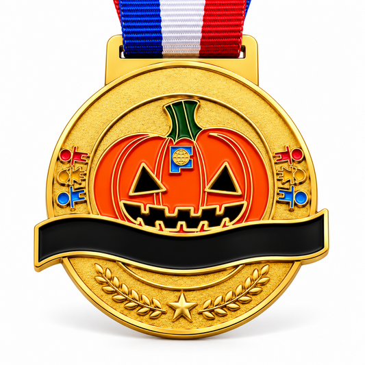 Pumpkin Victory | Customized Halloween Sports Day Medal