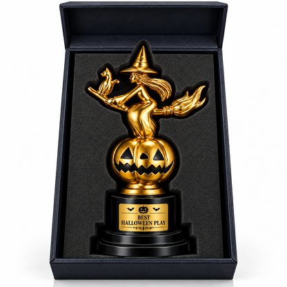 Enchanted Broom | Customized Halloween Witch Award