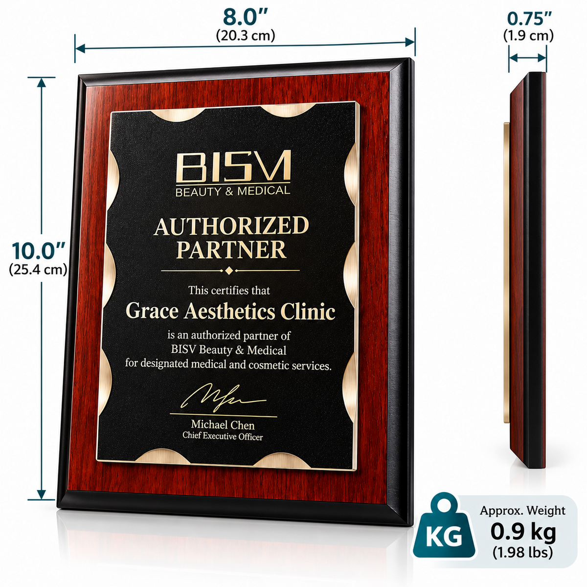 Trusted Access | Custom Wood Authorization Plaque
