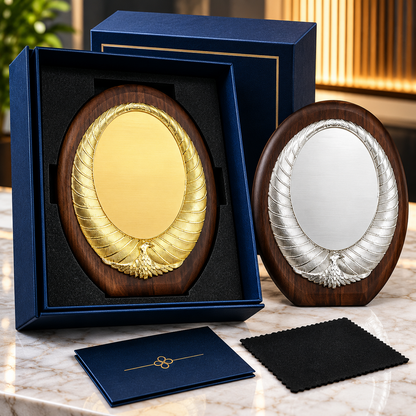 Performance Laurel | Custom Wood Performance Plaque Award