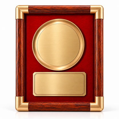 Association Mark | Custom Wood Membership Recognition Plaque