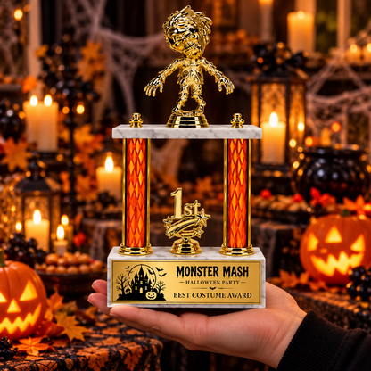 Zombie Royale | Customized Halloween Achievement Trophy