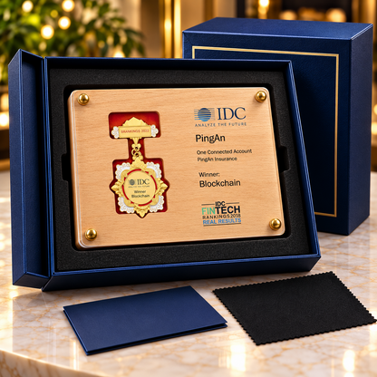 Digital Milestone | Custom Wood Technology Plaque Award