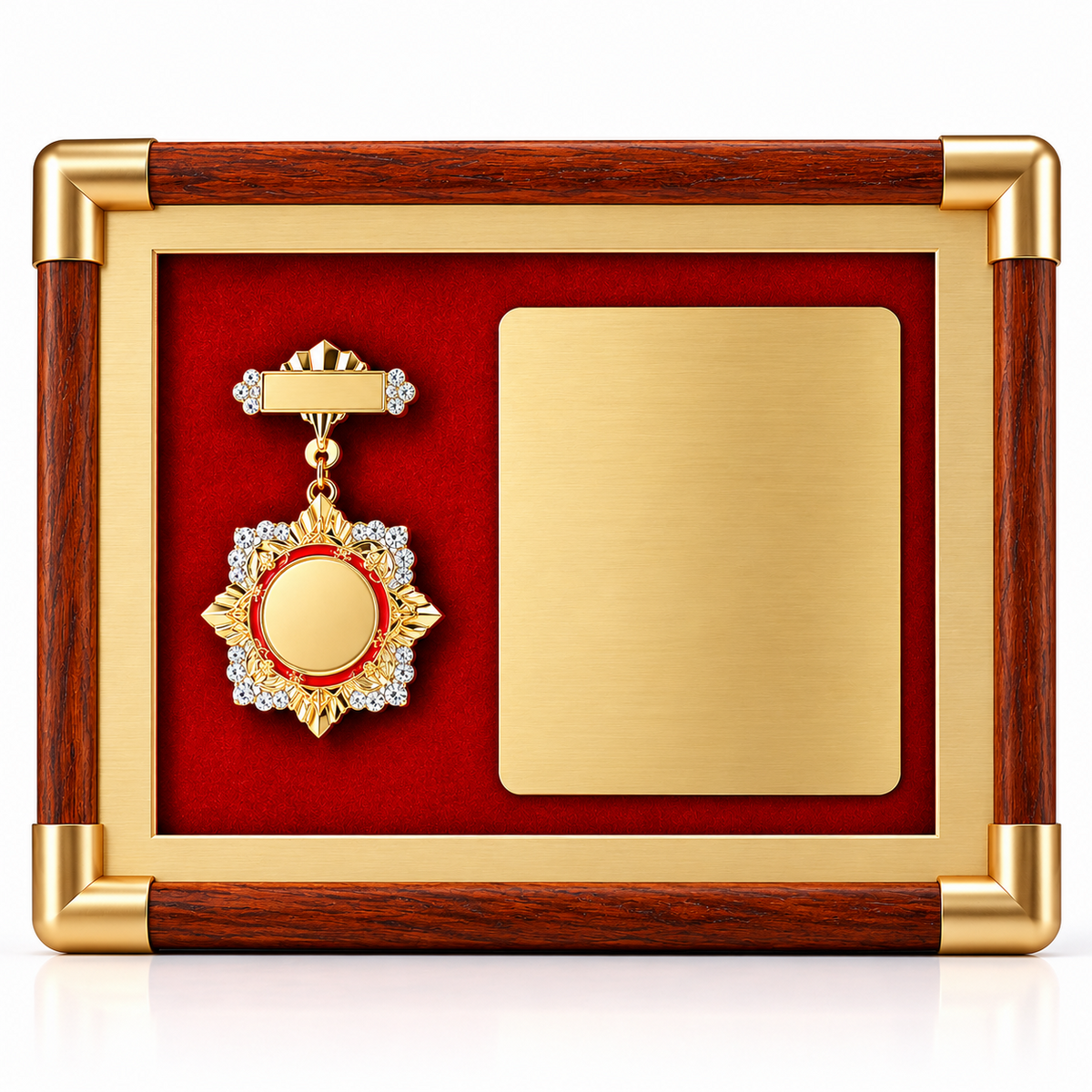 Frontier Spirit | Custom Wood Achievement Plaque