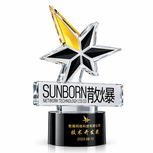 Nova Star | Personalized Business Achievement Award