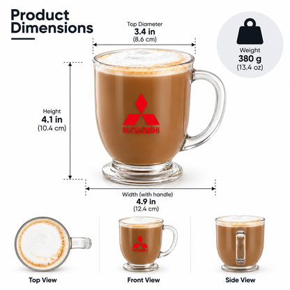 Signature Glass | Personalized Corporate Glass Mug