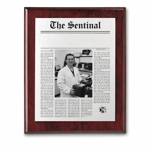 Vertical Elite Rosewood plaque