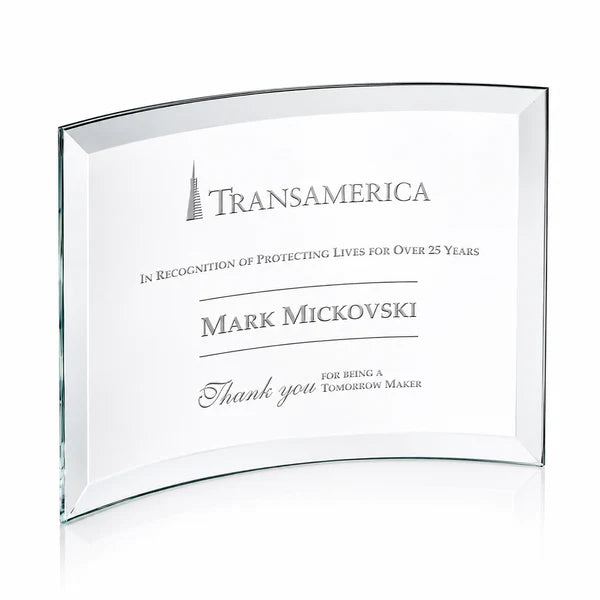 Madison Crescent | Clear Glass Recognition Award