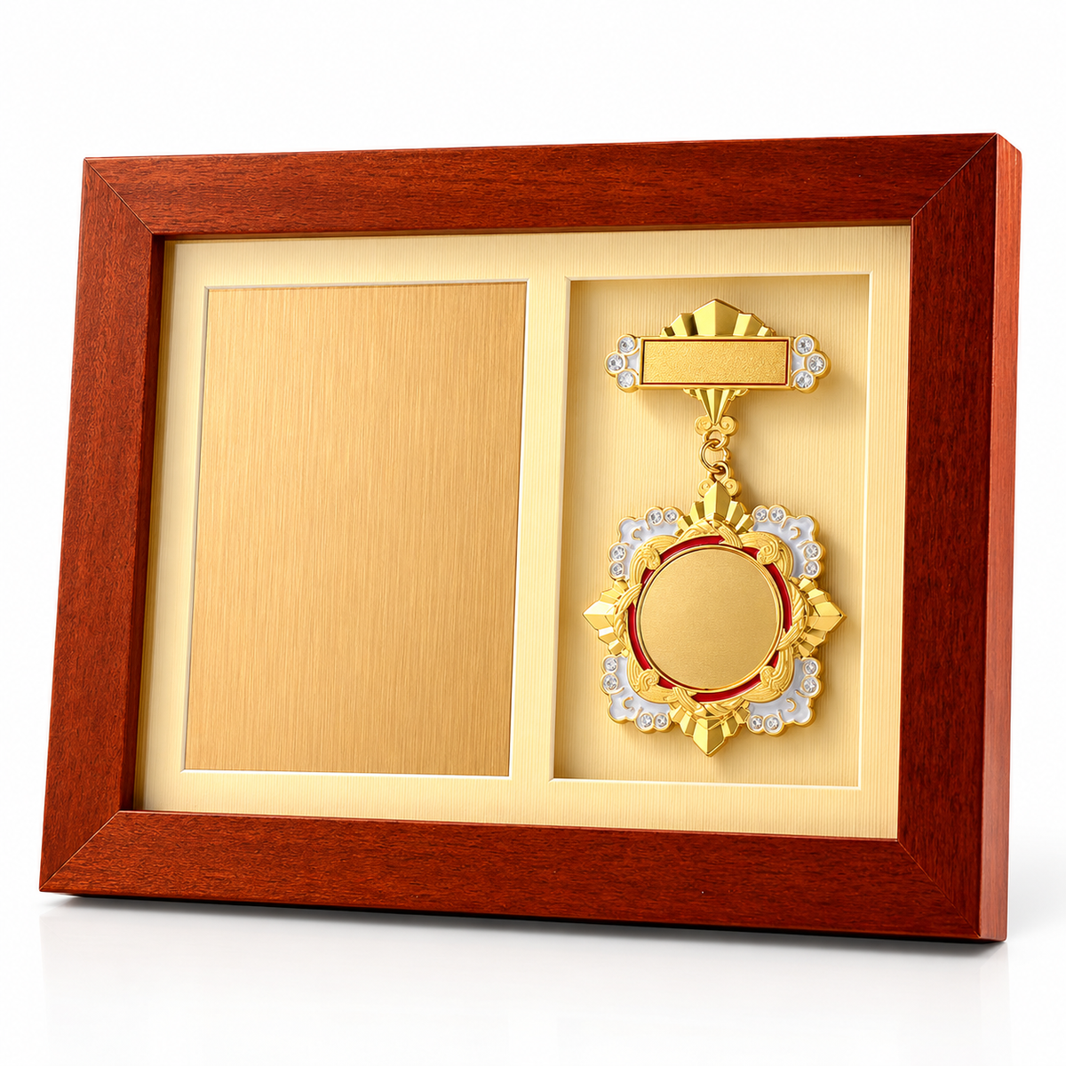 Frontline Valor | Custom Wood Service Recognition Award