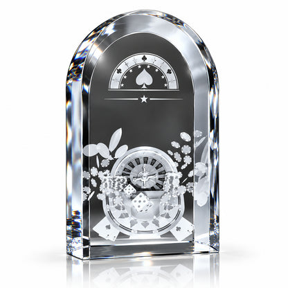 Casino Prestige | Custom Casino Recognition Crystal Award